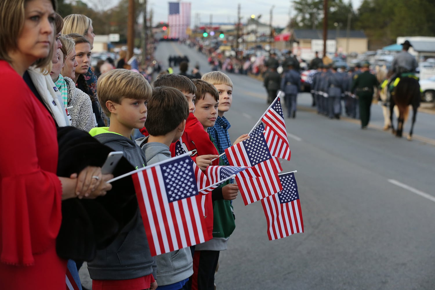 Funeral for slain Americus police officer Nicholas Ryan Smarr