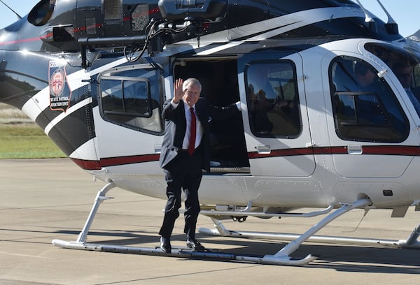 October 12, 2018 Dallas - Gov. Nathan Deal arrives at Silver Comet Field to formally announce plans for Chattahoochee Technical Collegeâ€™s aviation academy on Friday, October 12, 2018. Gov. Nathan Deal announced plans for a $35 million aviation academy at Paulding Countyâ€™s airport that could stymie a push by some officials to commercialize the facility. HYOSUB SHIN / HSHIN@AJC.COM