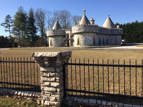 The private residence is located in Roswell on the corner of Cagle Road.