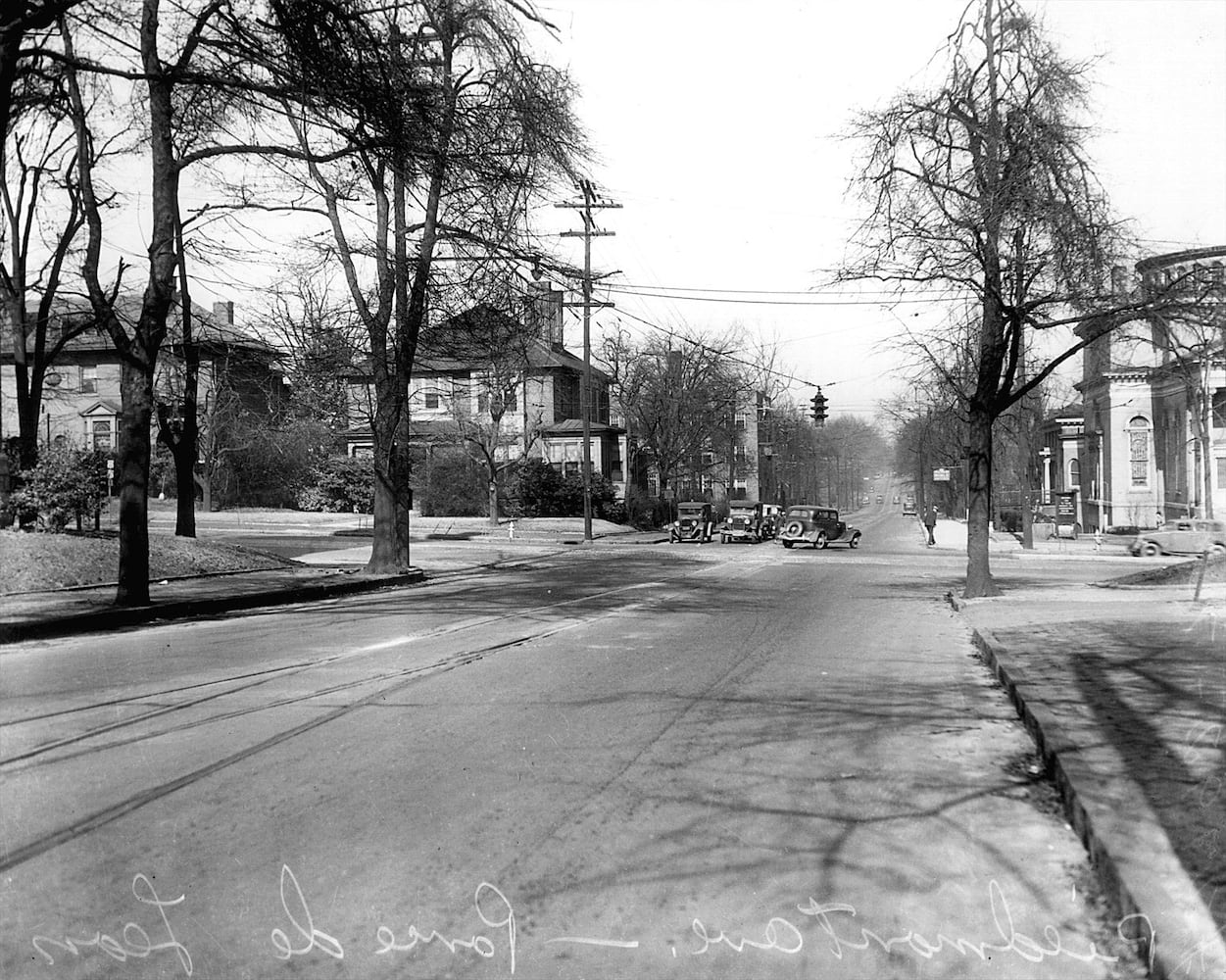 Piedmont Avenue through the years