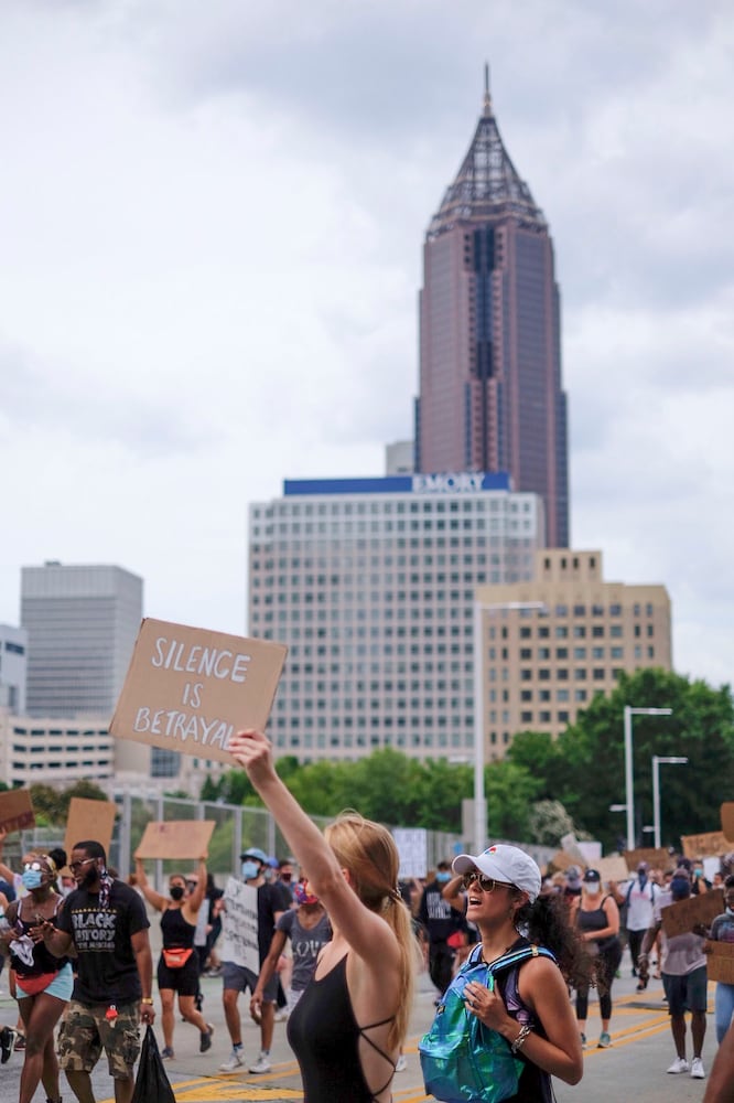 PHOTOS: 9th day of protests in Atlanta