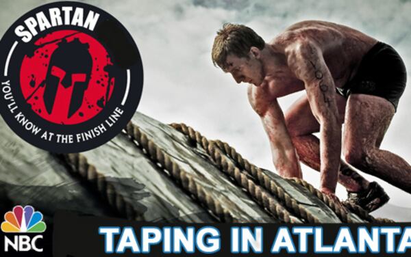 Spartan tapes in Fairburn and invites locals to sign up to be part of the audience.