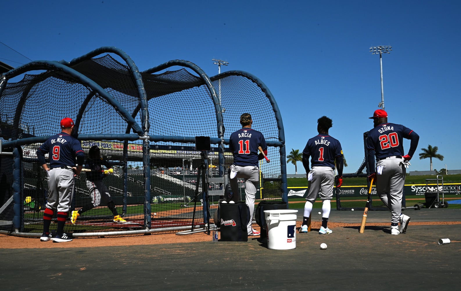 Braves spring training - Day 7