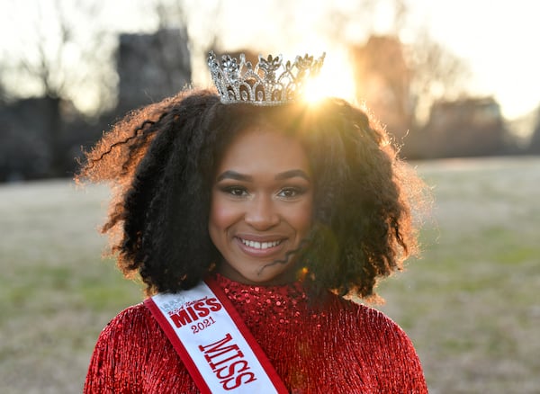 Taylor Martin, USA National Miss Southern Empire 2021, .(Hyosub Shin / Hyosub.Shin@ajc.com)