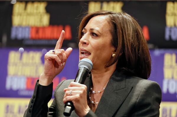 November 21, 2019 - Atlanta - Presidential candidate Kamala Harris headlined a Black Women’s Power Breakfast co-hosted by Higher Heights and The Collective PAC at the Westin.   