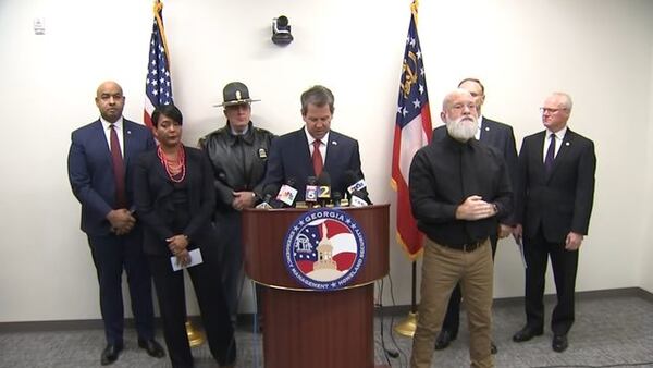 Gov. Brian Kemp and Mayor Keisha Lance Bottoms held a news conference Monday to talk about winter weather preparations.