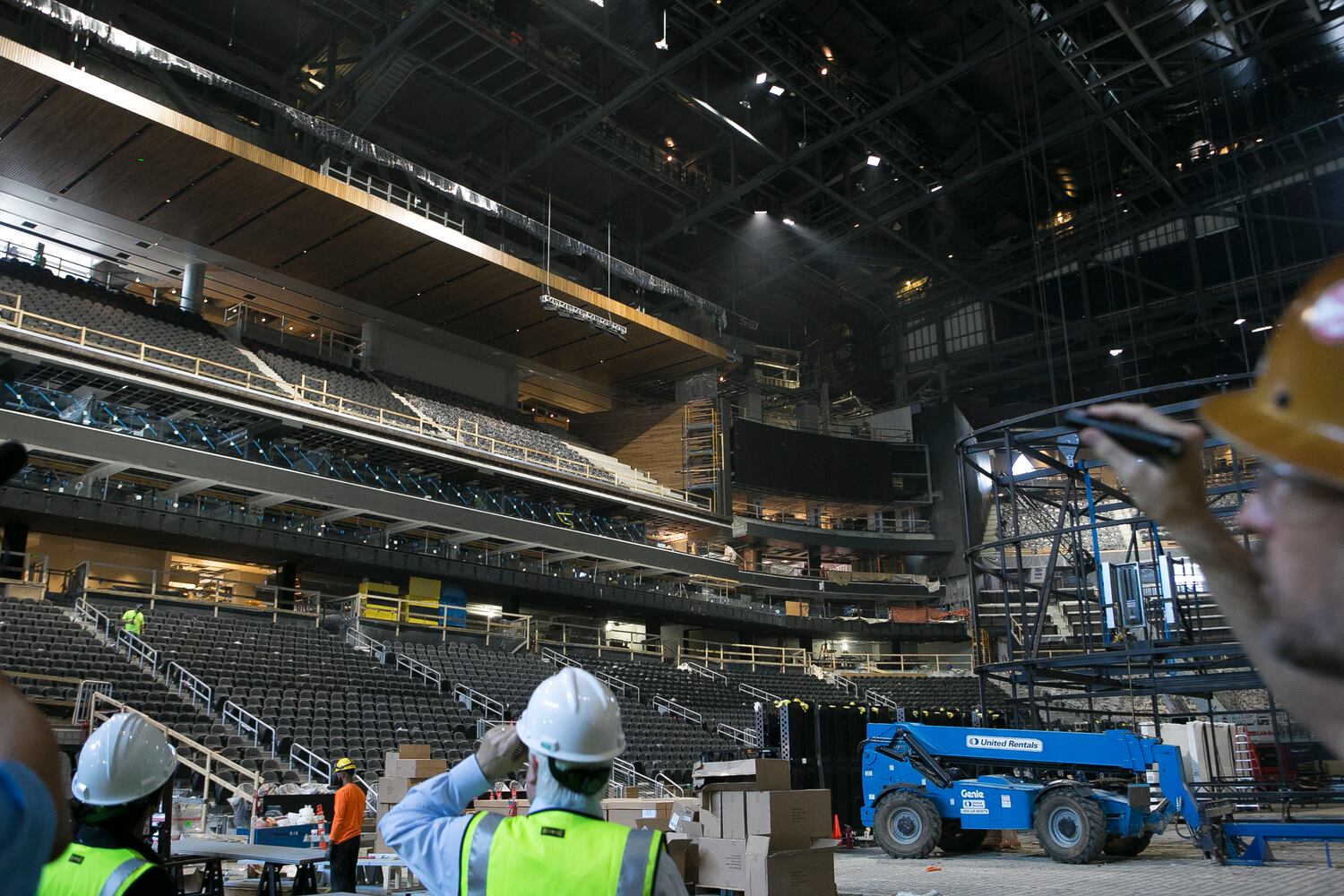 Photos: Hawks’ arena gets a facelift