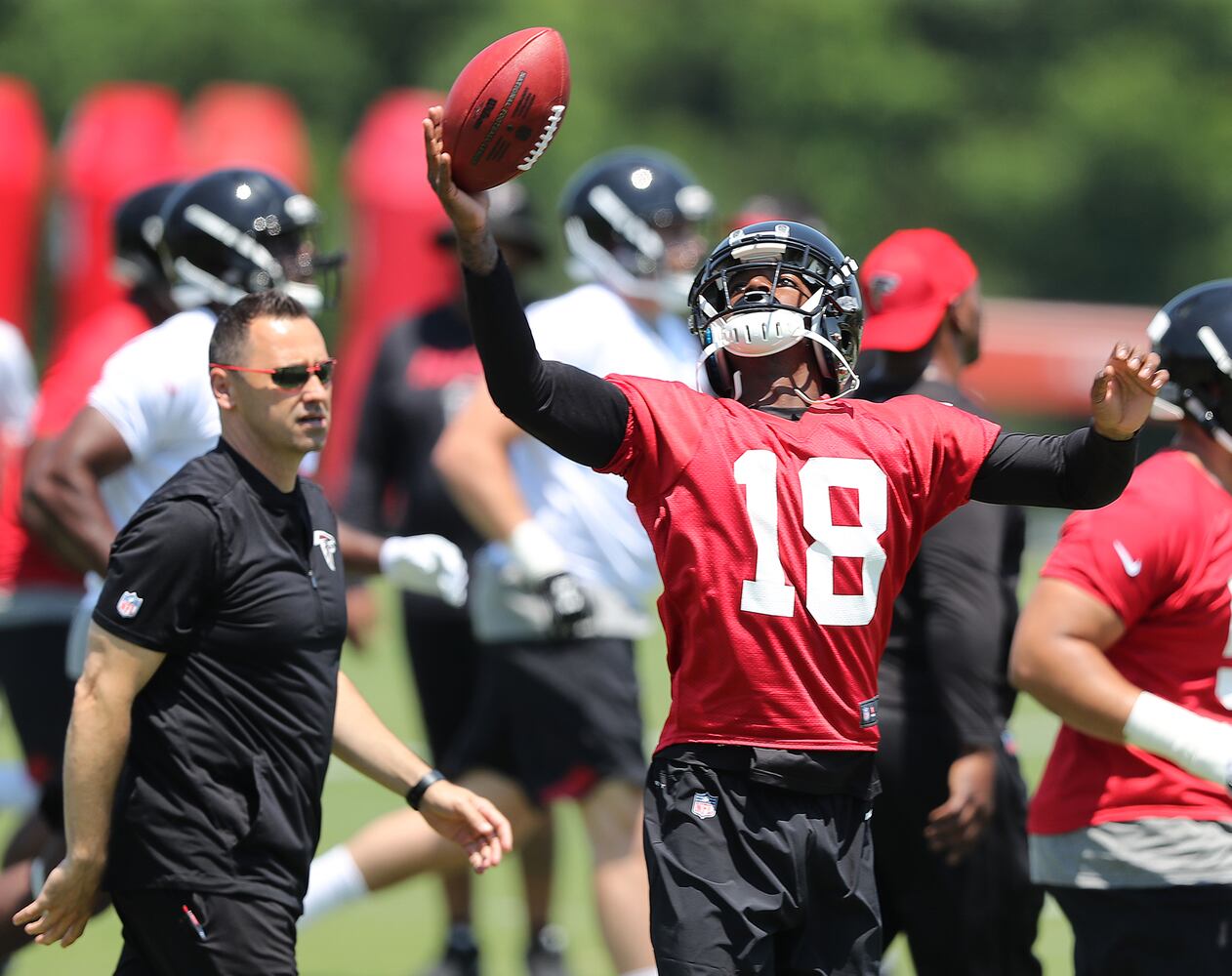 Photos: Falcons rookies hit the field at mini-camp