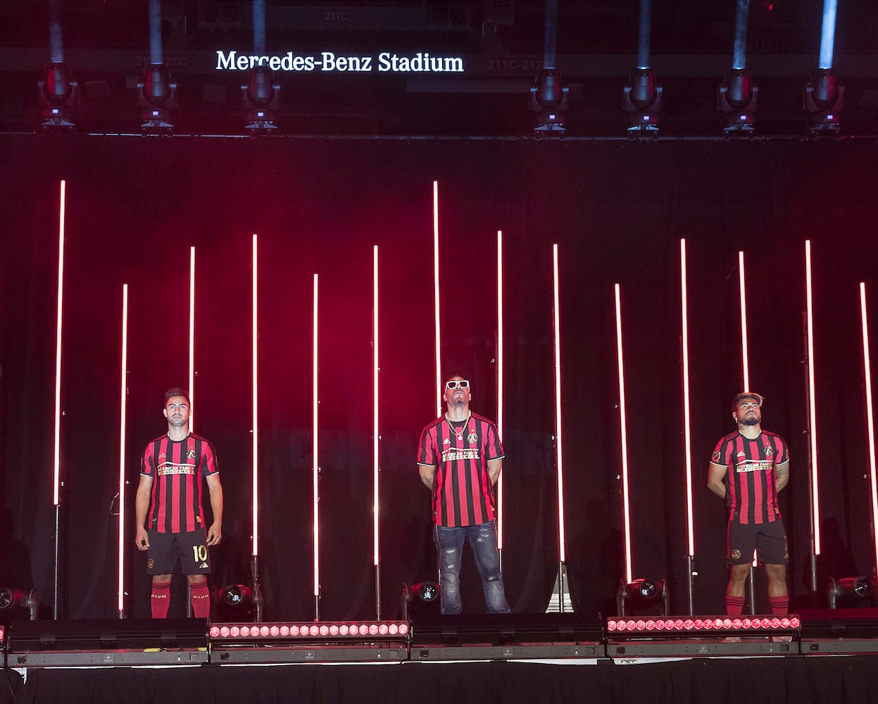 Photos: Atlanta United unveils new uniforms