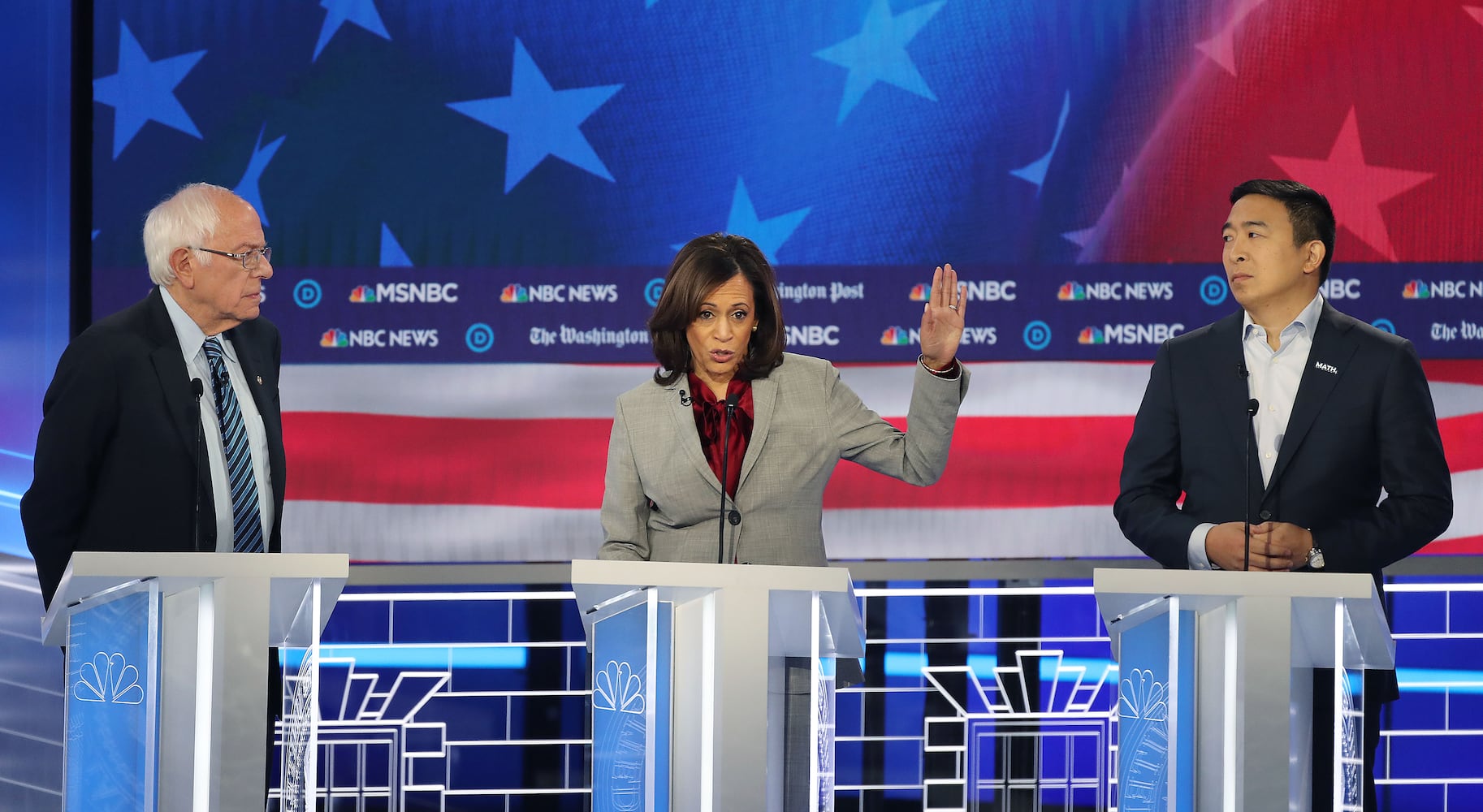 Photos: Democratic presidential candidates debate in Atlanta