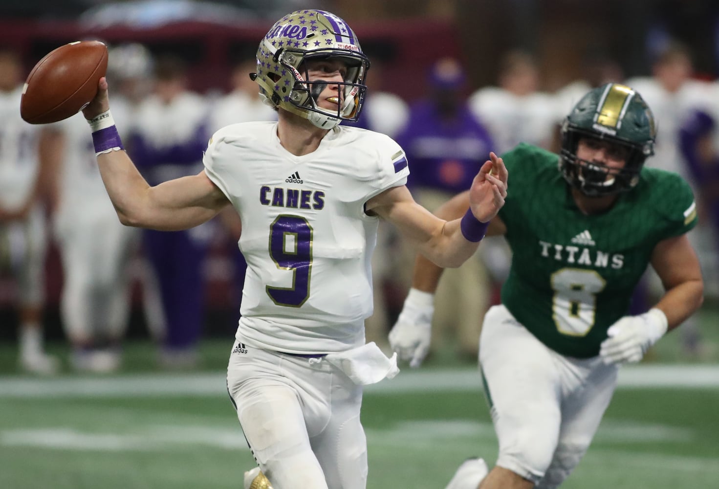 Photos: Day 2 of HS state title games at Mercedes-Benz Stadium