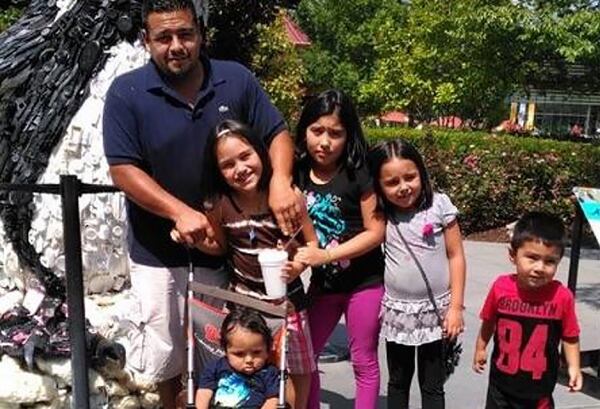 Family Shot:A public GoFundMe site contained this undated picture of the Romero family. The site was set up by a family member and shows Martin Romero and his children. Photo: GoFundMe Romero Family Funeral and Medical Fund.