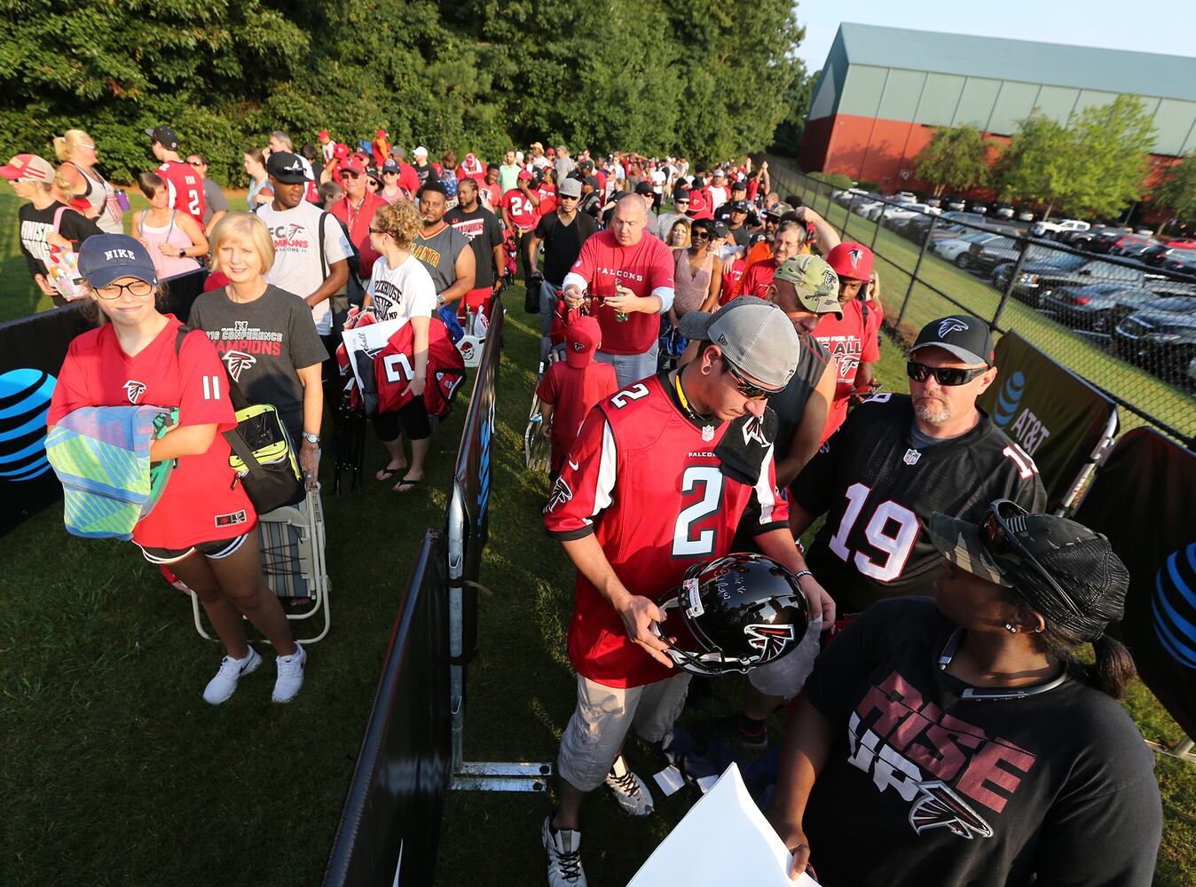 Photos: Falcons open training camp in Flowery Branch