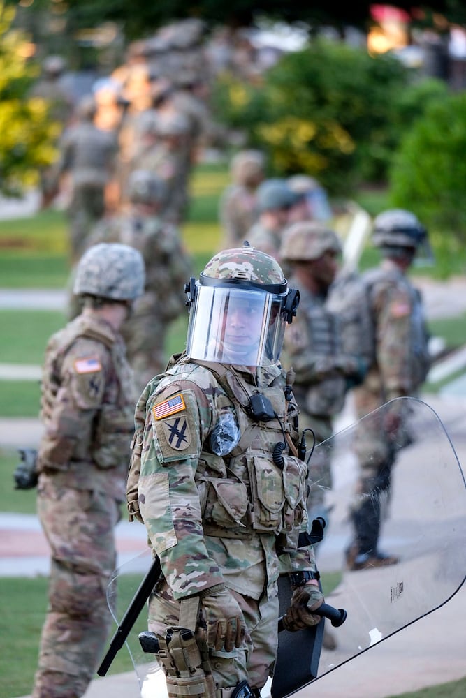 PHOTOS: Atlanta Protests -- the police