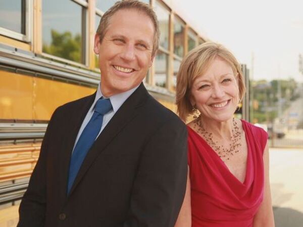 Vinnie Politan with Jill Becker. CREDIT: 11 Alive