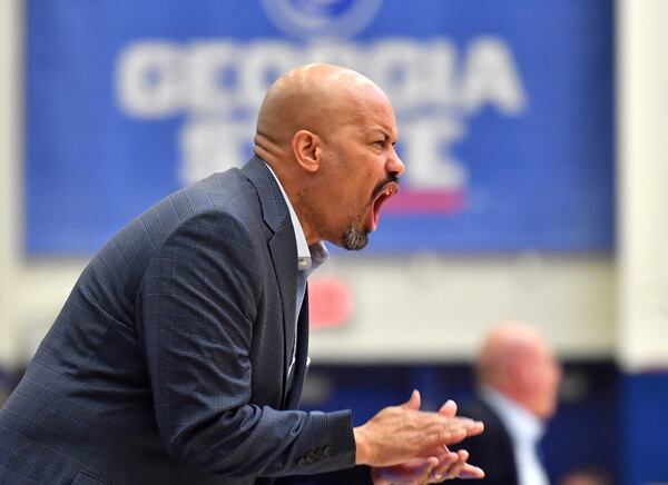 Georgia State coach Rob Lanier. AJC file photo