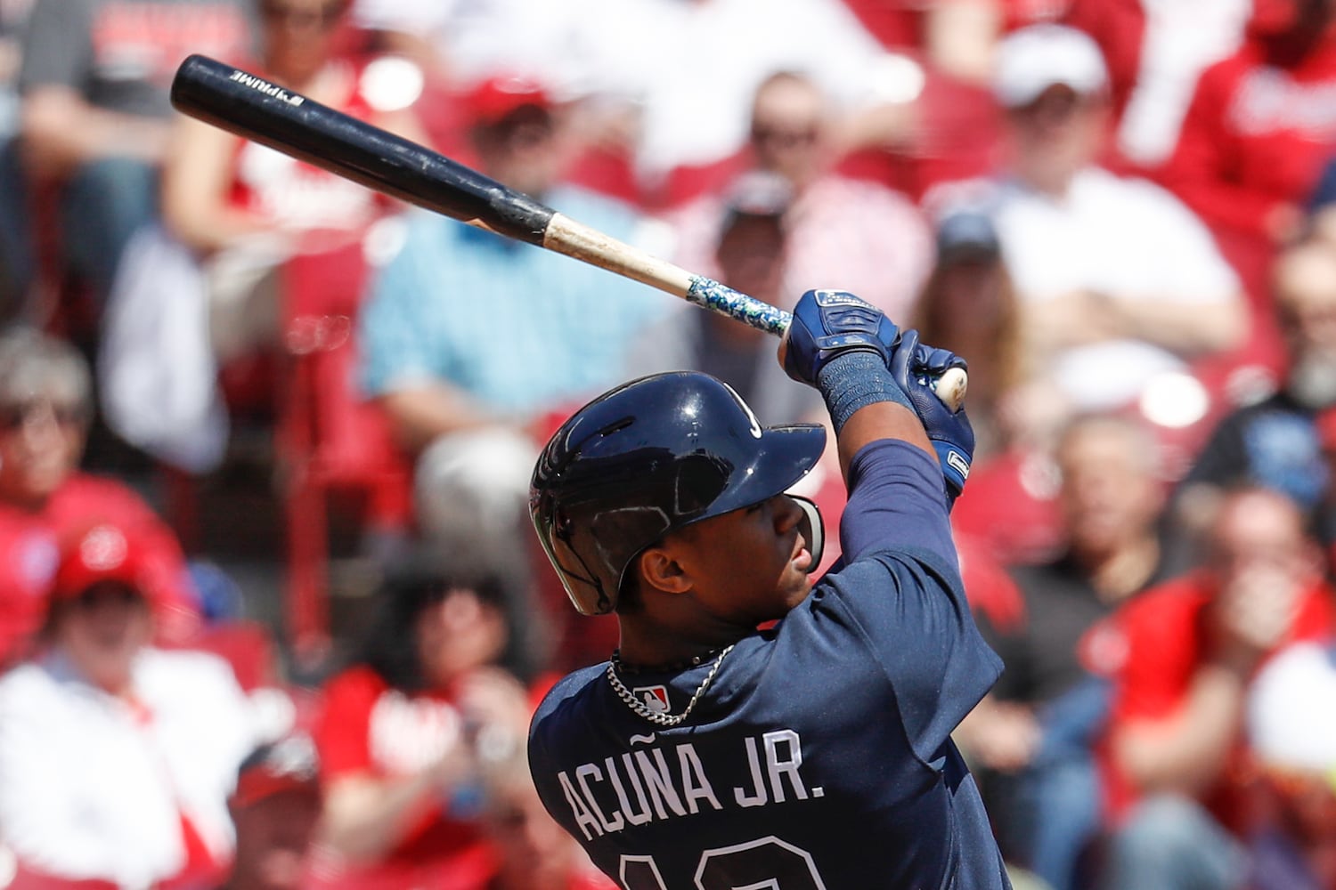 Photos: Ronald Acuna has deep impact in Braves’ second game