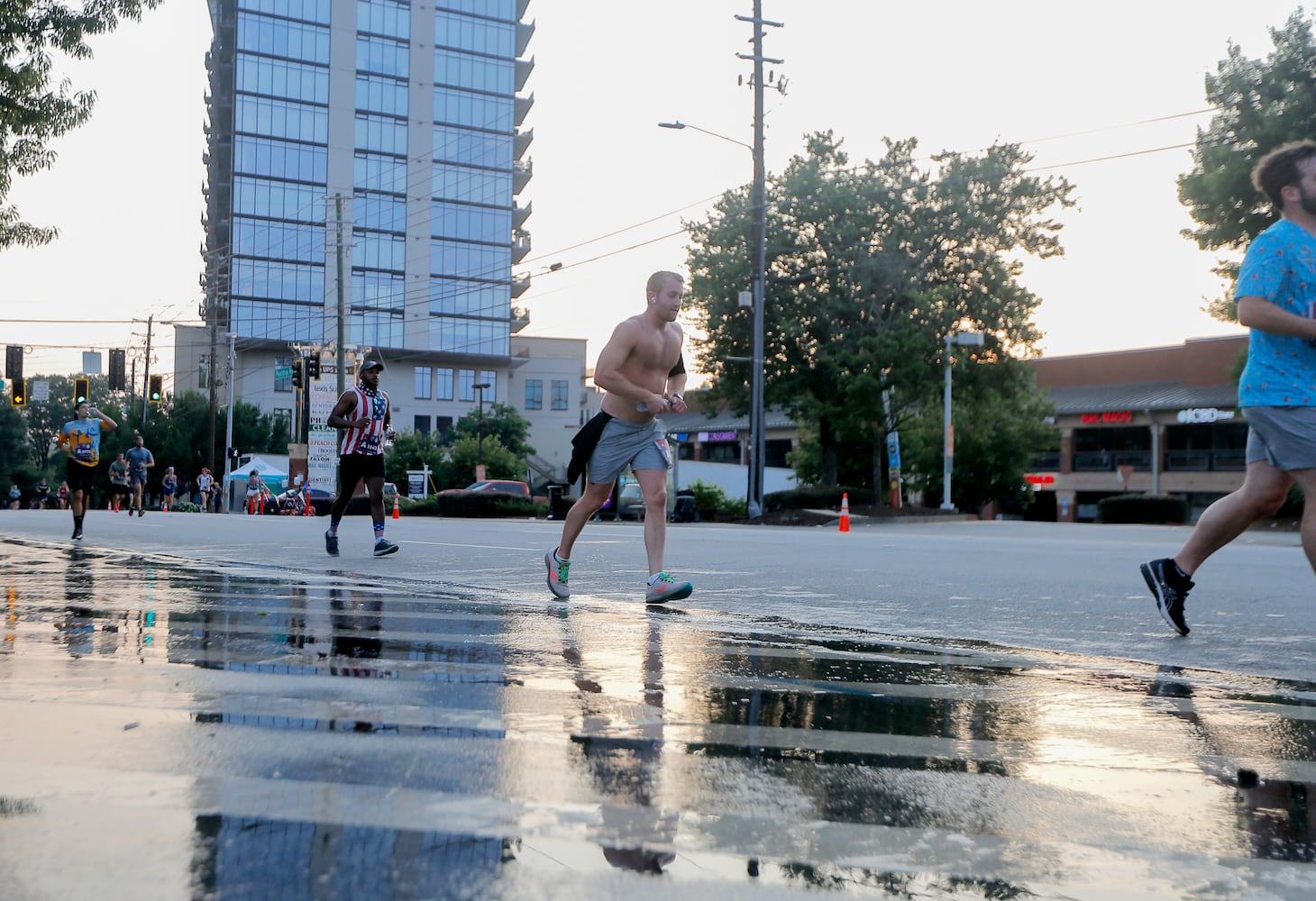 Peachtree Road Race photos