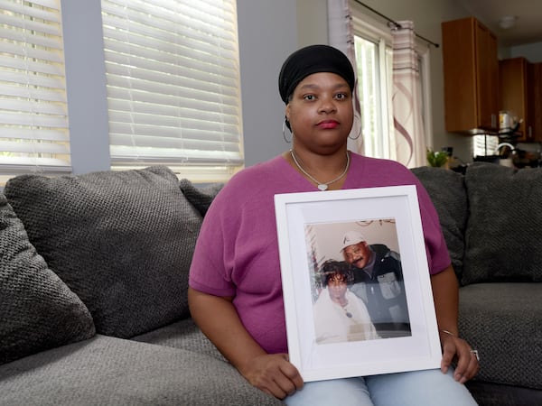 Steven Sims was a gregarious truck driver from Riverdale who loved to hit the road and visit friends, said his daughter, Rhonda Williams. He died with COVID-19 in the Clayton County Jail in June of 2020. “I feel like it is my job to find out what happened and to get justice for my dad,” Williams said. “Where was the care?” (Tyson Horne / tyson.horne@ajc.com)