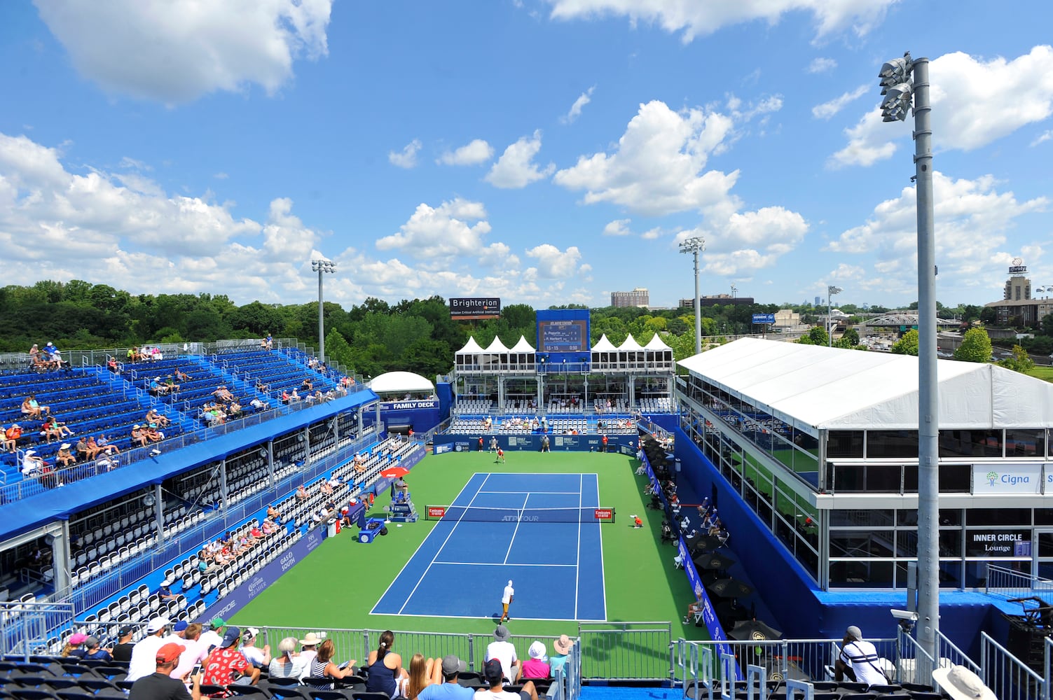 Photos: Former Bulldog John Isner competes in Atlanta Open