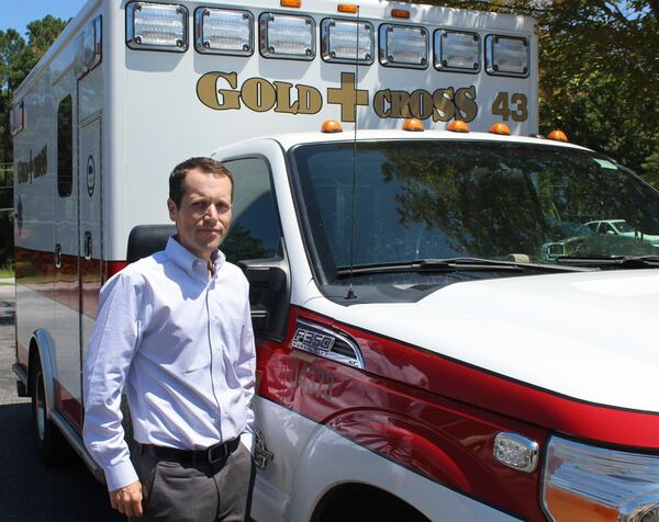 Steve Vincent, chief operating office of Gold Cross Ambulance, says his company has provided ambulance services to the Richmond County area for decades.