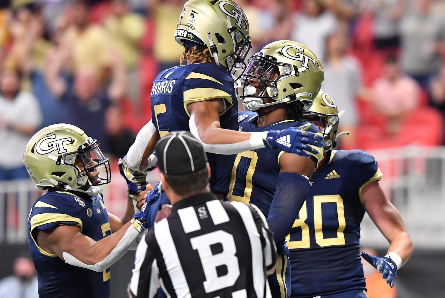 Georgia Tech-North Carolina football