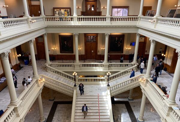 The Georgia State Capitol on Friday, June 26, 2020. (Hyosub Shin / Hyosub.Shin@ajc.com)