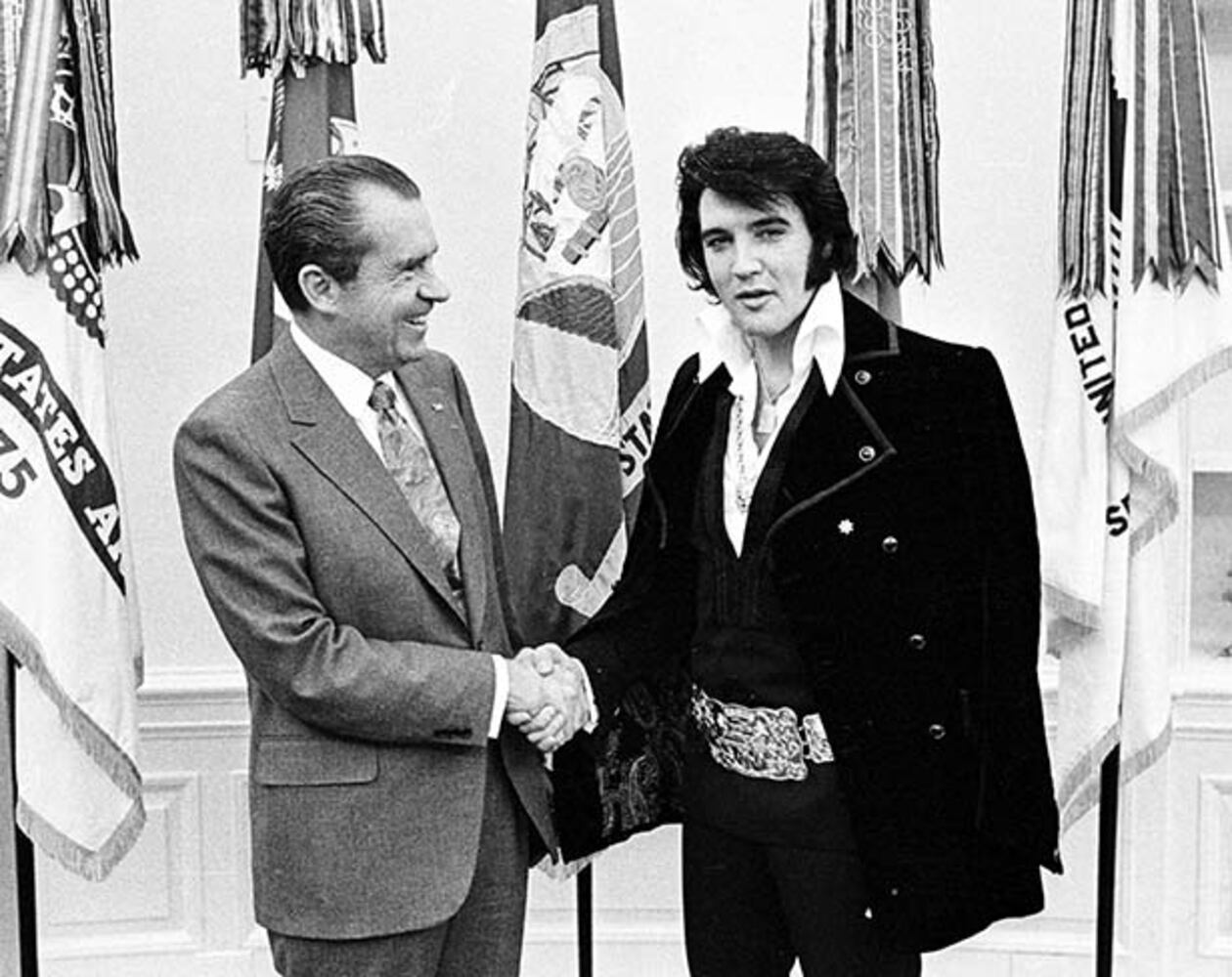 Elvis and Richard Nixon