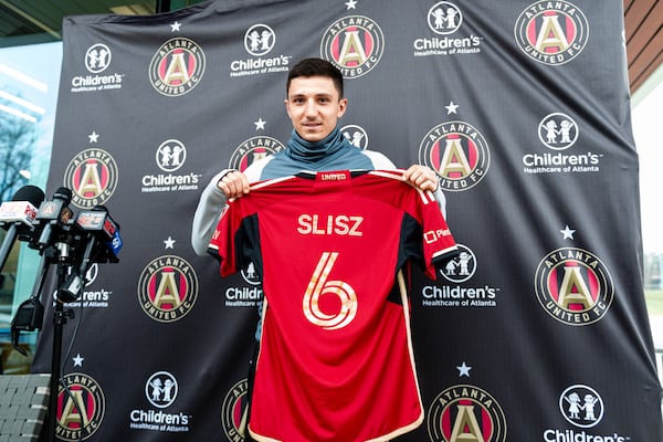 Atlanta United's Bartosz Slisz.