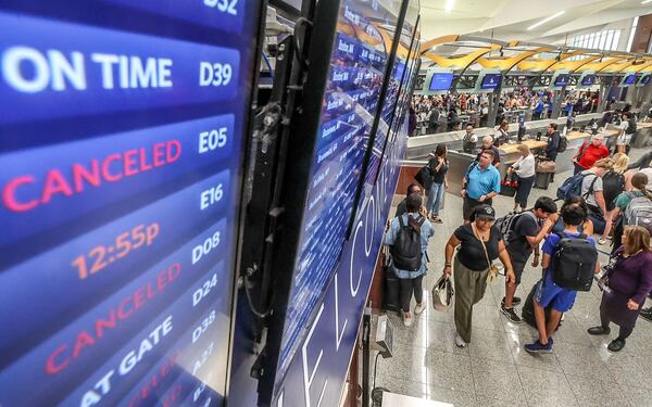 Microsoft outage grounds planes at Hartsfield-Jackson International Airport