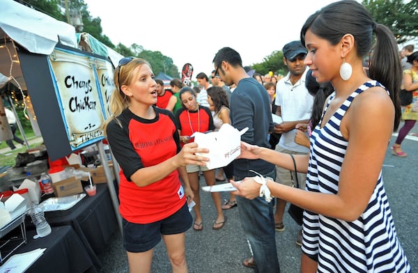 The 26th annual Taste of Alpharetta festival will take place on May 12. HYOSUB SHIN / HSHIN@AJC.COM