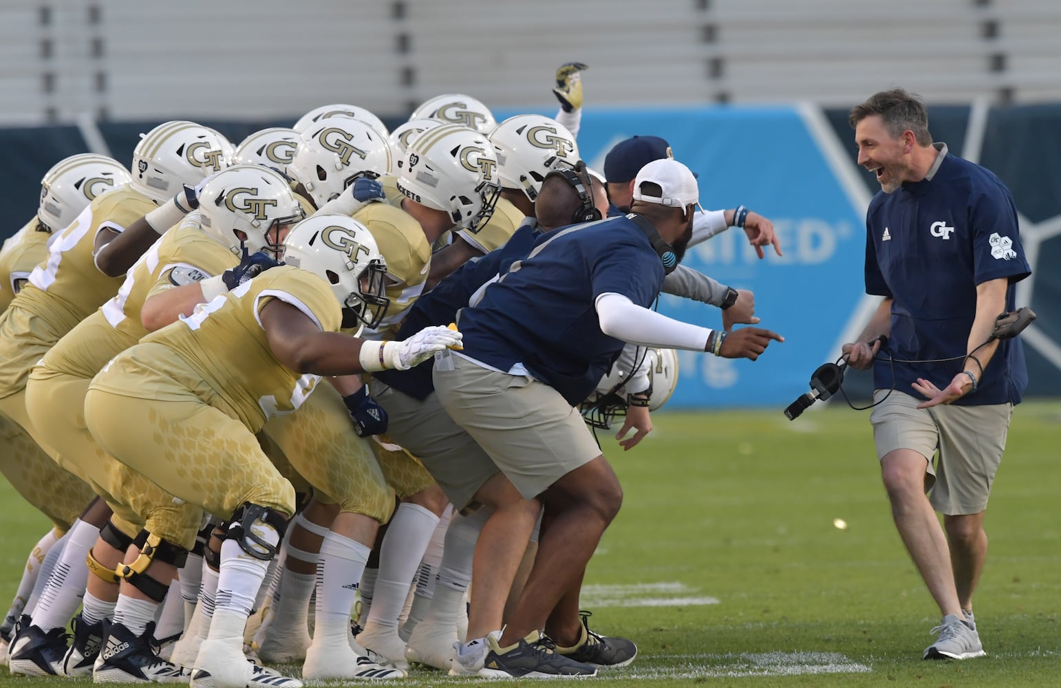 Photos: Jackets play football spring game