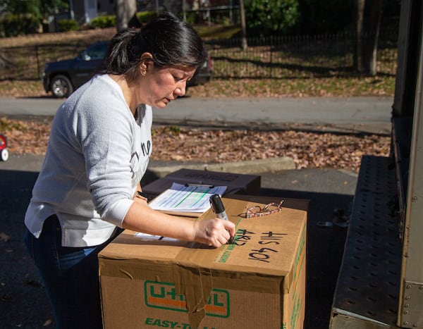 Imelda Solano, of Brookhaven, has worked for the Archdiocese of Atlanta for 14 years, first as the Hispanic ministry coordinator at the Cathedral of Christ the King, then in the Office of Life, Dignity and Justice. PHIL SKINNER FOR THE AJC