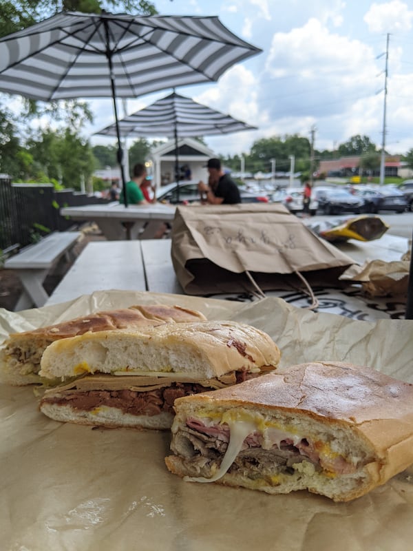 A variety of Cuban sandwiches is available at Cubanos ATL. Courtesy of Paula Pontes