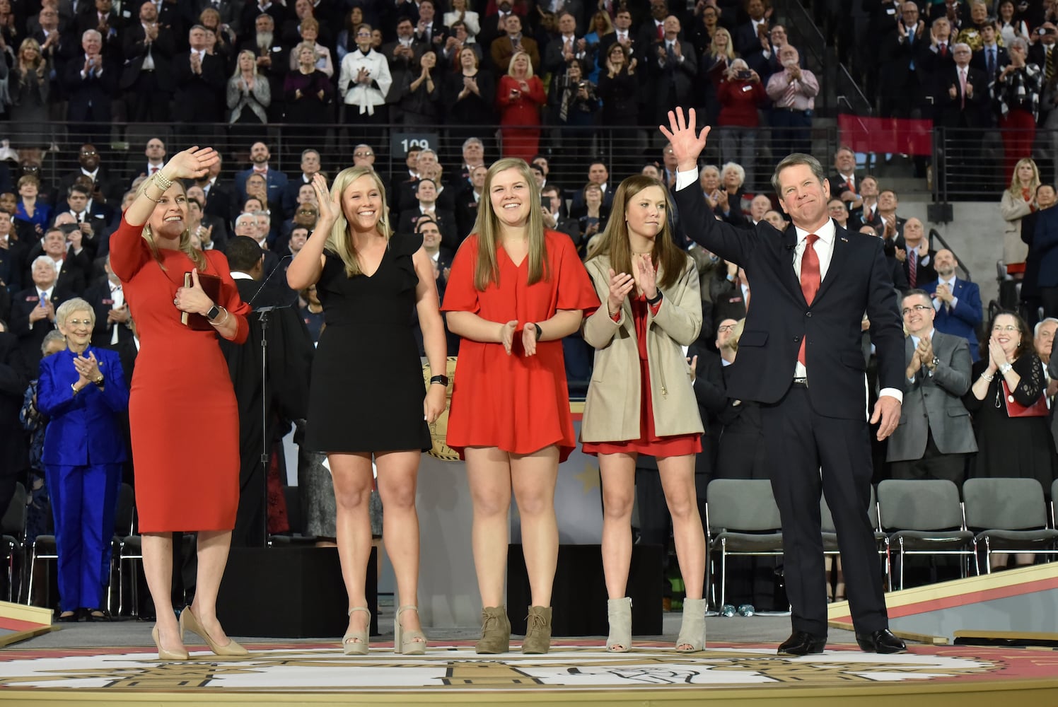 Photos: Brian Kemp inaugurated as Georgia Governor