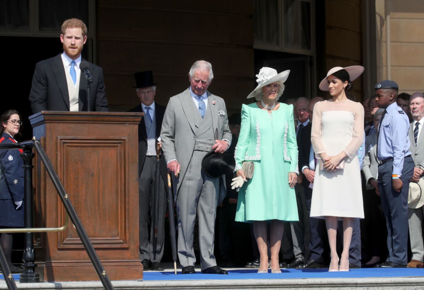 PHOTOS: Newlyweds Prince Harry, Meghan Markle attend Prince Charles’ 70th birthday celebration