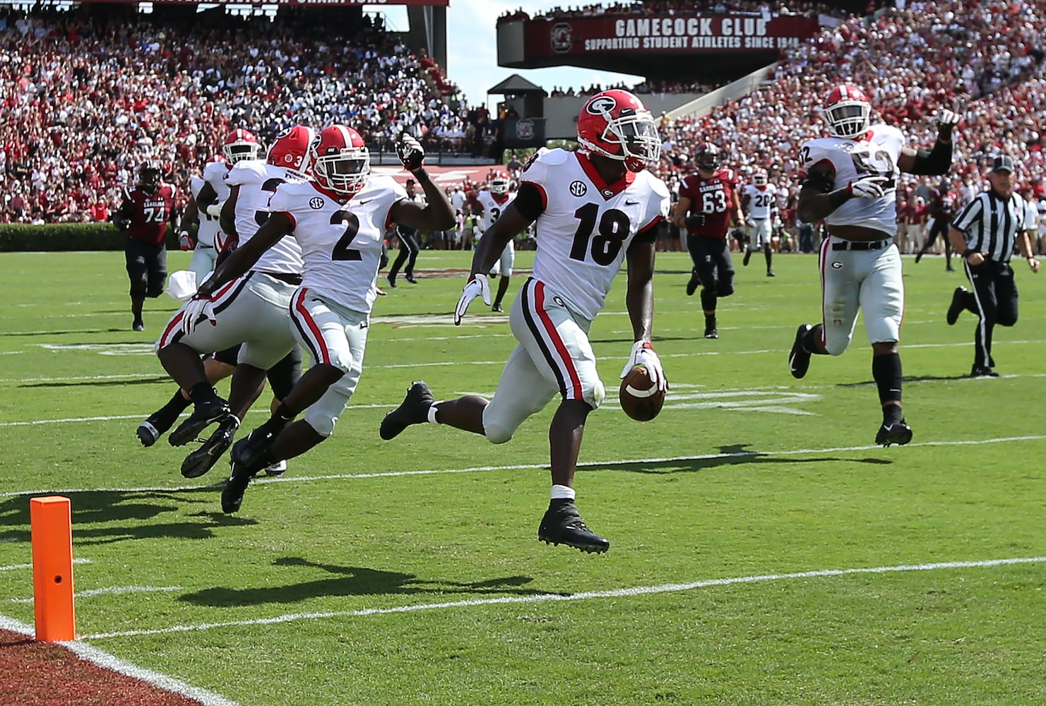 Photos: Bulldogs travel to South Carolina