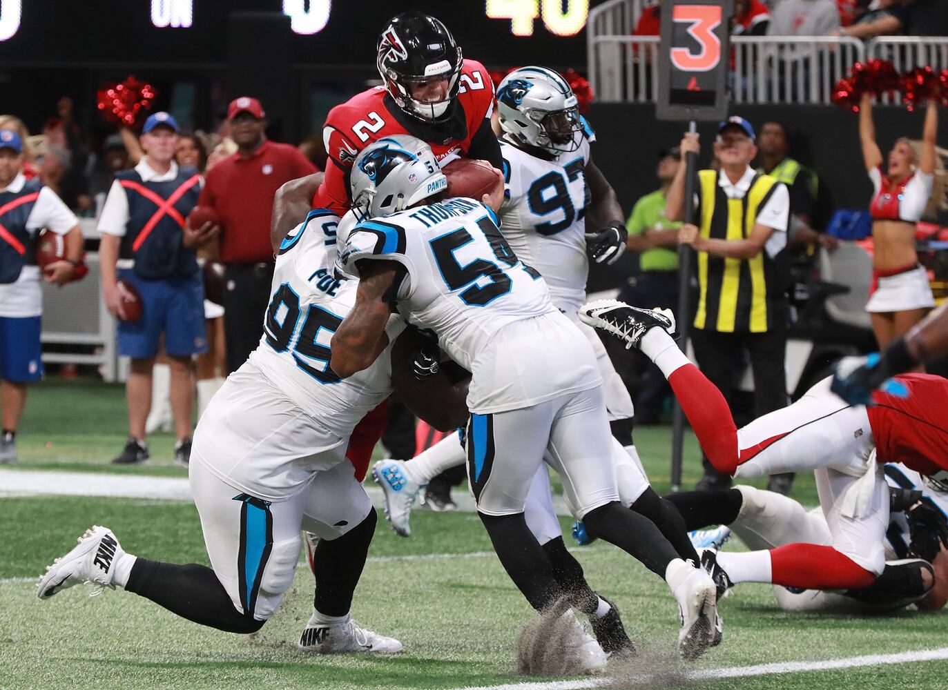 Photos: Falcons defeat Panthers, 31-24