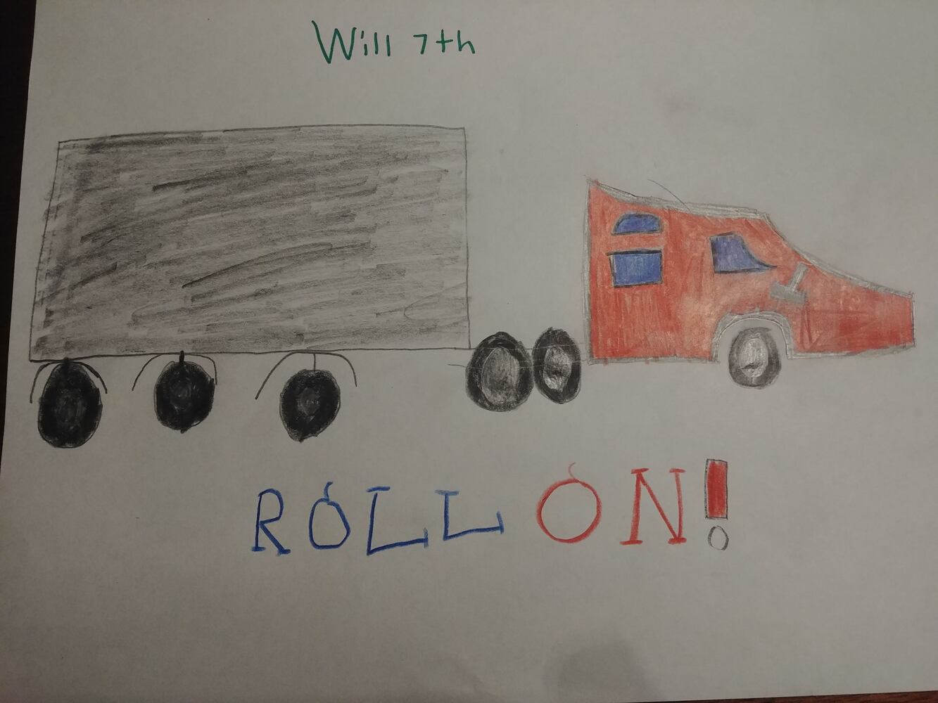 Art from the Heart: Kids thank front-line transportation and delivery workers