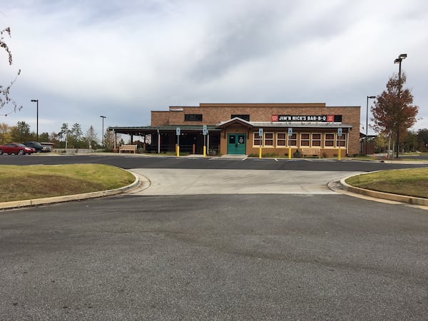 Recent and current construction on Scenic Highway in Snellville and Lawrenceville has included a new Cook Out restaurant, an upcoming Cracker Barrel and a soon-to-open dine-in movie theater. TYLER ESTEP / TYLER.ESTEP@COXINC.COM