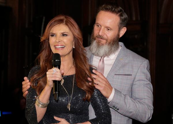 A.D.THE BIBLE CONTINUES -- NYC Premiere Party, The Highline Hotel -- Pictured: (l-r) Roma Downey, Executive Producer, Mark Burnett, Executive Producer, "A.D. The Bible Continues" -- (Photo by: Heidi Gutman/NBC) A.D.THE BIBLE CONTINUES -- NYC Premiere Party, The Highline Hotel -- Pictured: (l-r) Roma Downey, Executive Producer, Mark Burnett, Executive Producer, "A.D. The Bible Continues" -- (Photo by: Heidi Gutman/NBC)