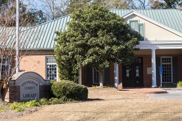 SPRINGFIELD, GA - DECEMBER 21, 2023: The Springfield Library, a branch of the Savannah-based Live Oak Public Libraries, is the latest target of opponents of LGBTQ titled books and expanding the debate over what materials are appropriate in Georgia libraries. (AJC Photo/Stephen B. Morton)