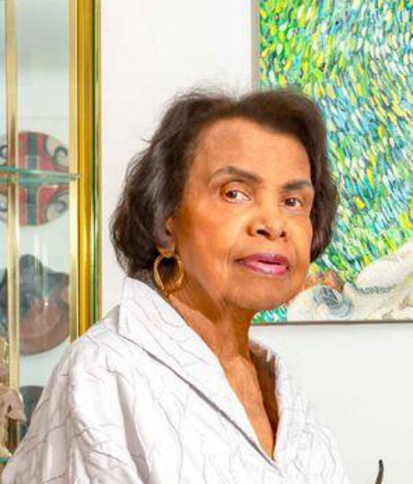 Shirley Woodson, who has been an artist for six decades, is known for her vivid, epic paintings. Photo: Courtesy of Shirley Woodson