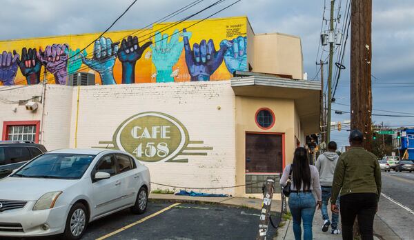 Edgewood is a diverse, creative corridor with colorful murals and historic buildings. (Jenni Girtman for The Atlanta Journal-Constitution)