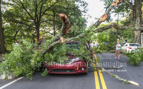 Elizabeth O'Brien said she was shocked and scared but mostly grateful that no one was hurt.