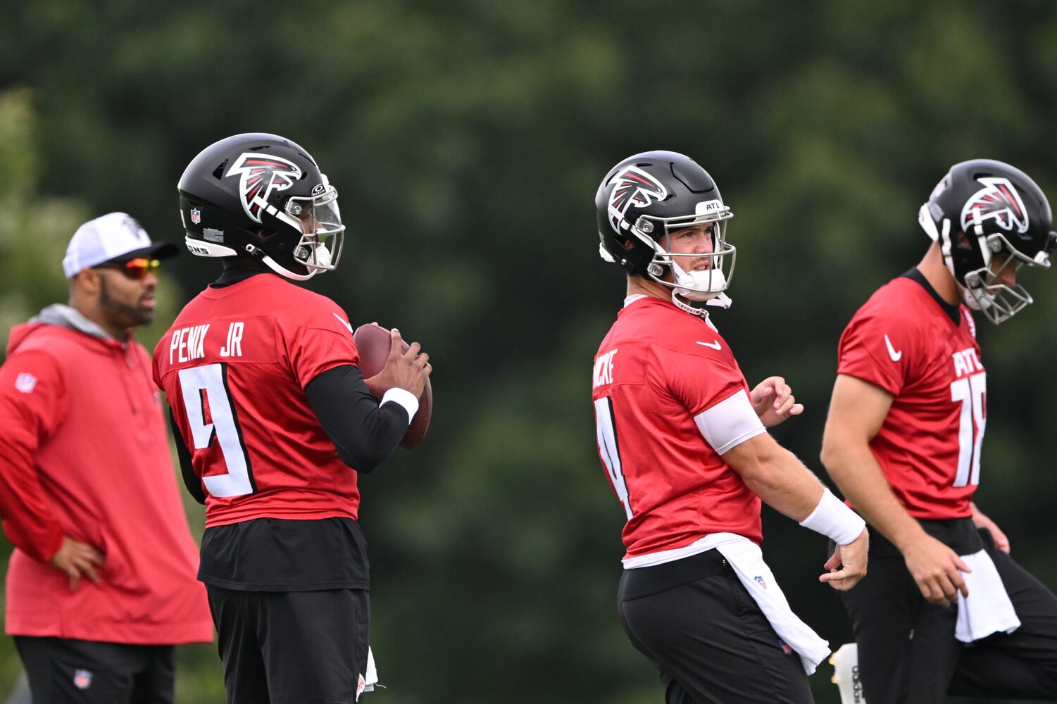 Falcons training camp - Day 1