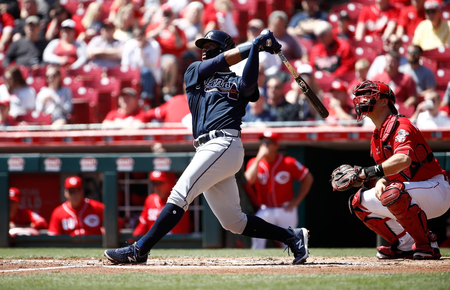 Photos: Ronald Acuna has deep impact in Braves’ second game