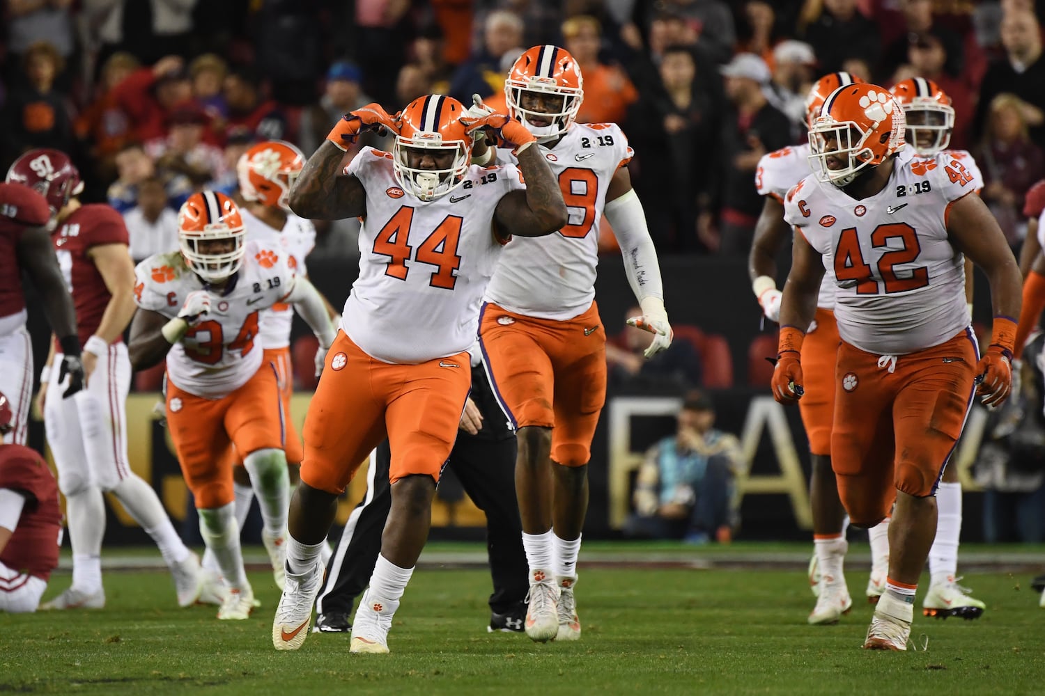 Photos: Alabama, Clemson meet in national championship game