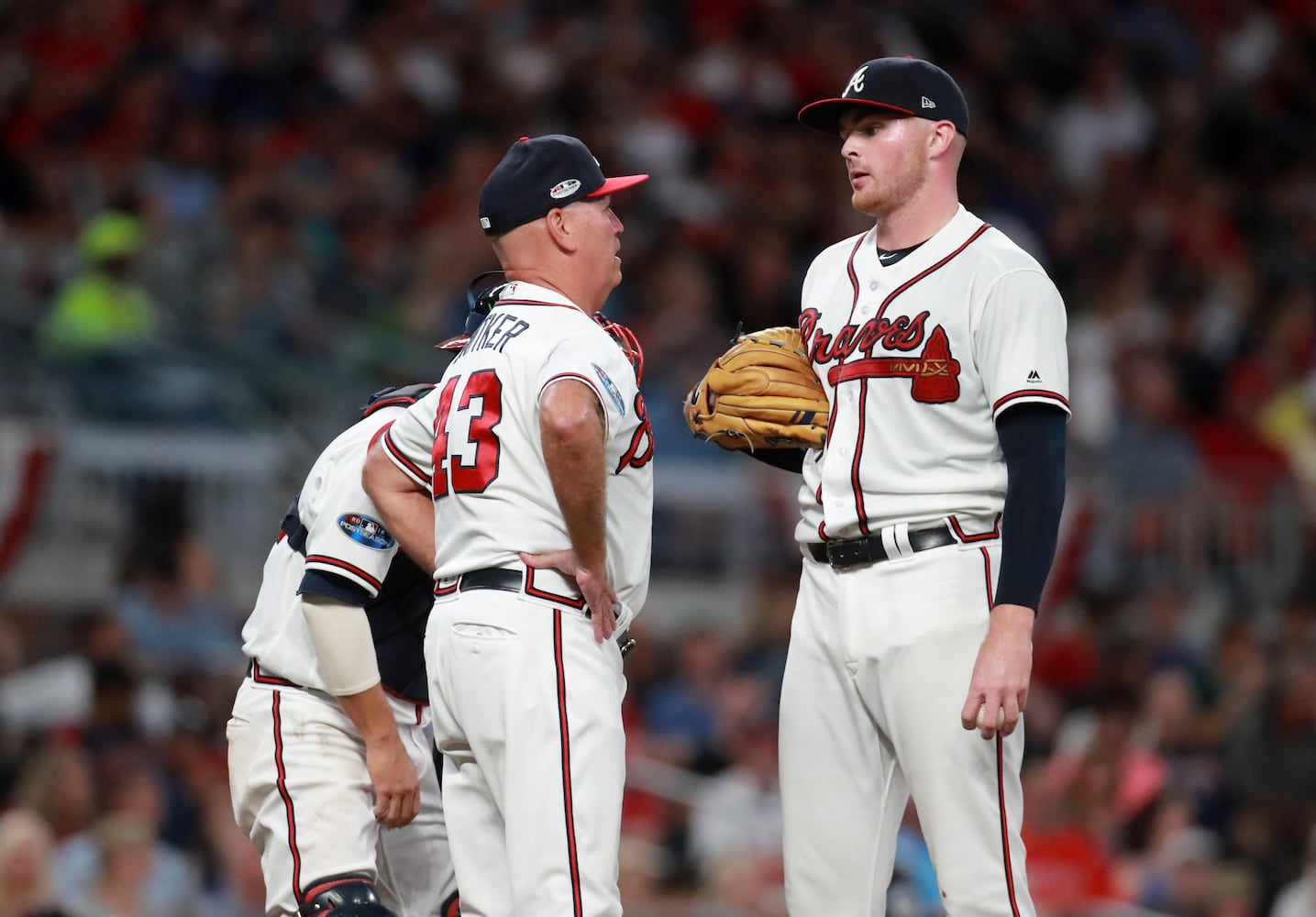 Photos: Acuna hits grand slam as Braves battle Dodgers in Game 3