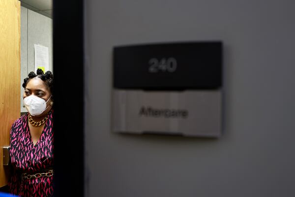 Kwajelyn Jackson, executive director at Feminist Women’s Health Center pictured in Brookhaven on Wednesday, August 17, 2022. (Natrice Miller/natrice.miller@ajc.com)